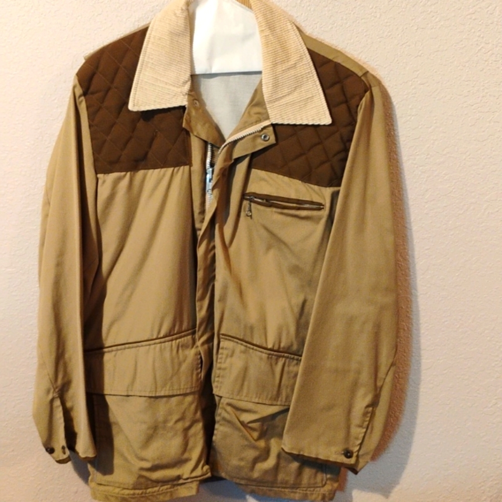 Men's sportsman outdoor coat.